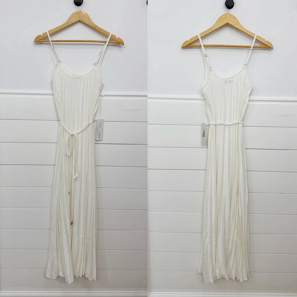NWT! Women’s Bishop + Young Mara Dress White Maxi Size XS
